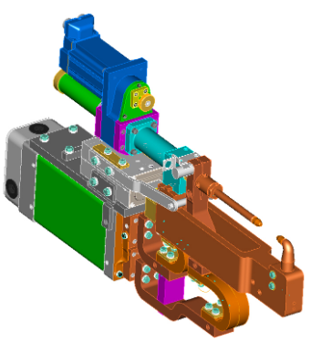 SERVO ACTUATED GUN